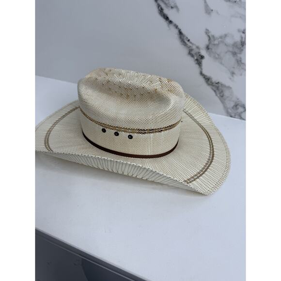 Ariat Youth Bangora Straw Cowboy Hat Golden Brown L main image 7